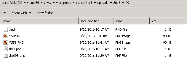 Uploads Folder