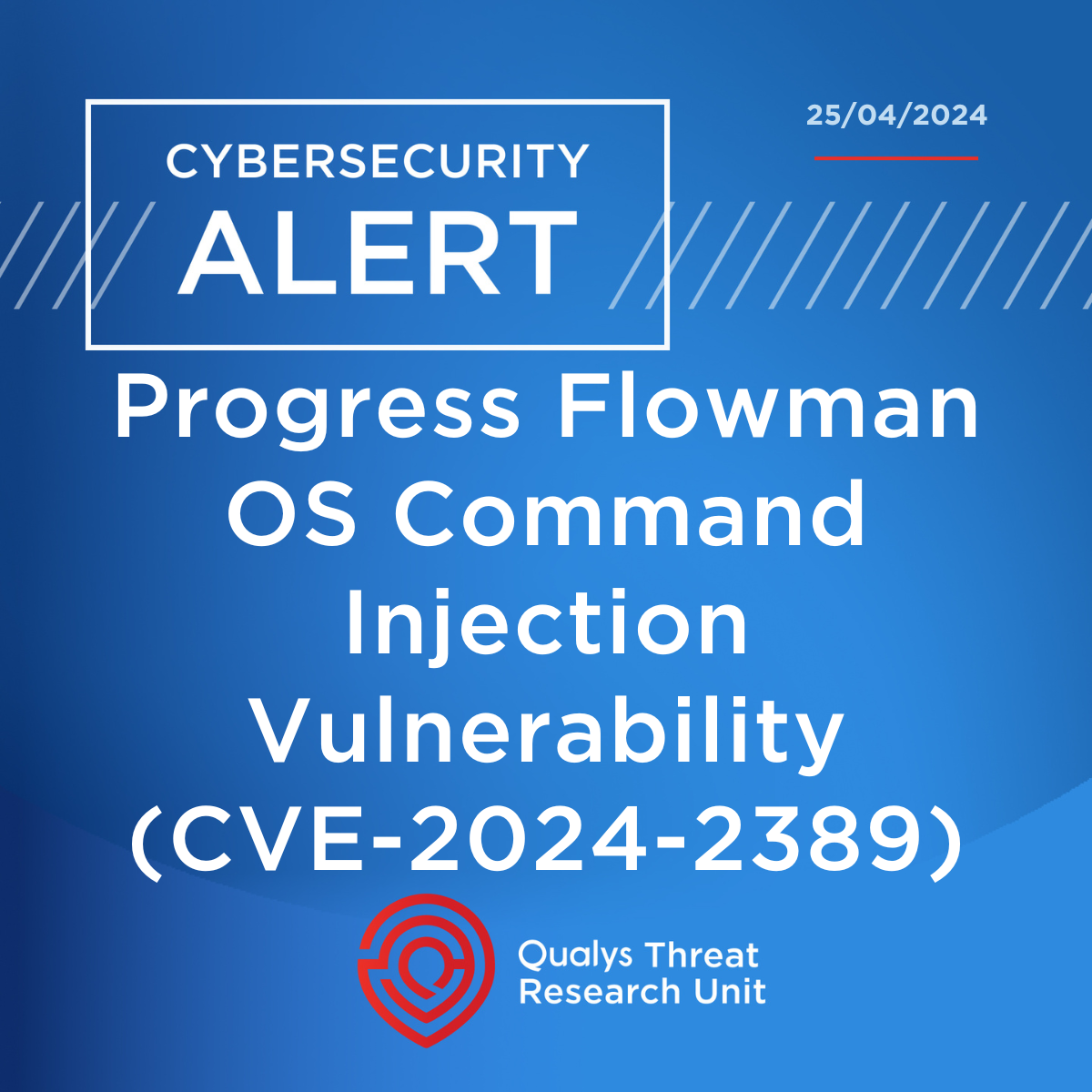 Progress Flowman OS Command Injection Vulnerability (CVE-2024-2389)