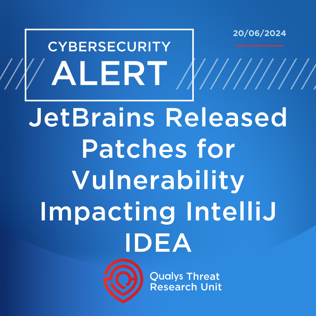 JetBrains Released Patches for Vulnerability Impacting IntelliJ IDEA (CVE-2024-37051)